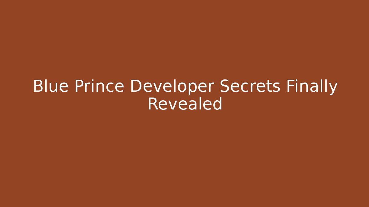 Blue Prince Developer Secrets Finally Revealed