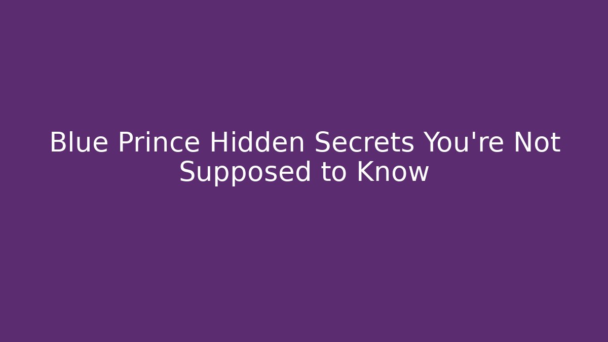 Blue Prince Hidden Secrets You're Not Supposed to Know