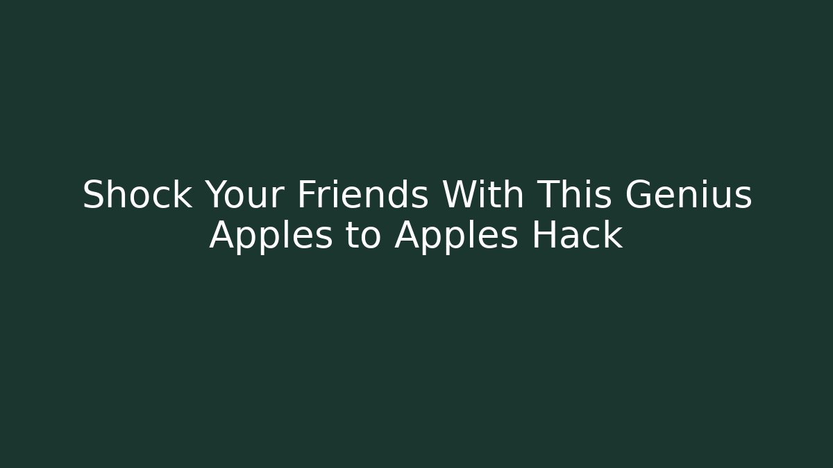 Shock Your Friends With This Genius Apples to Apples Hack