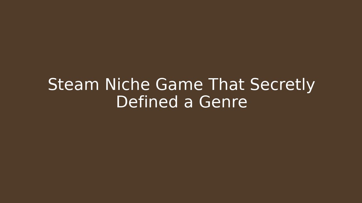 Steam Niche Game That Secretly Defined a Genre - Celivion