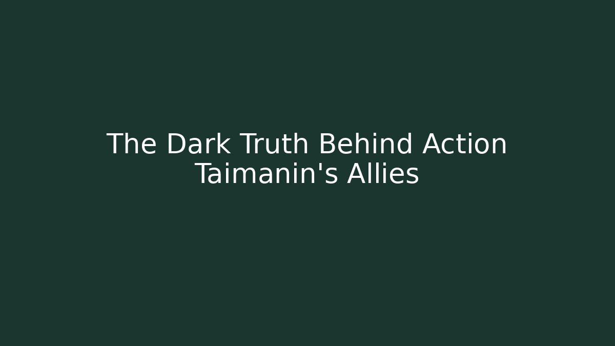 The Dark Truth Behind Action Taimanin's Allies